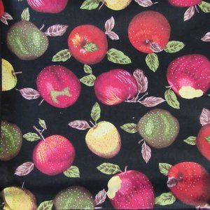 9 "Now Designs" Napkins Apples made in USA